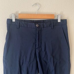 Etro Spartaco 3 Navy Trousers Pants Slacks 100% Wool